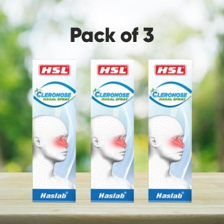 CLERONOSE NASAL SPRAY - Pack of 3